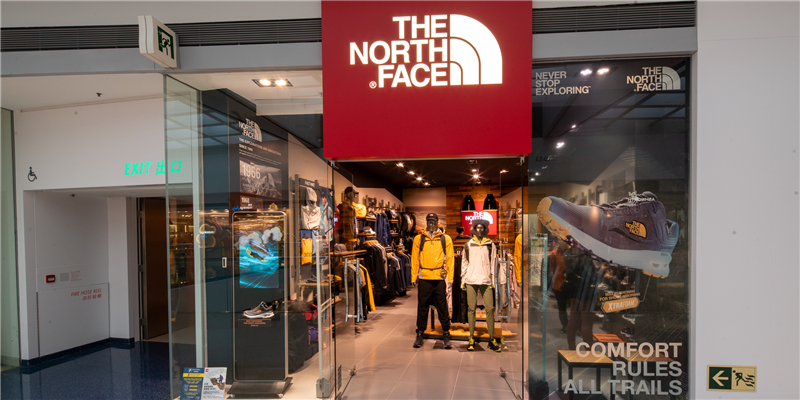 factory outlet the north face